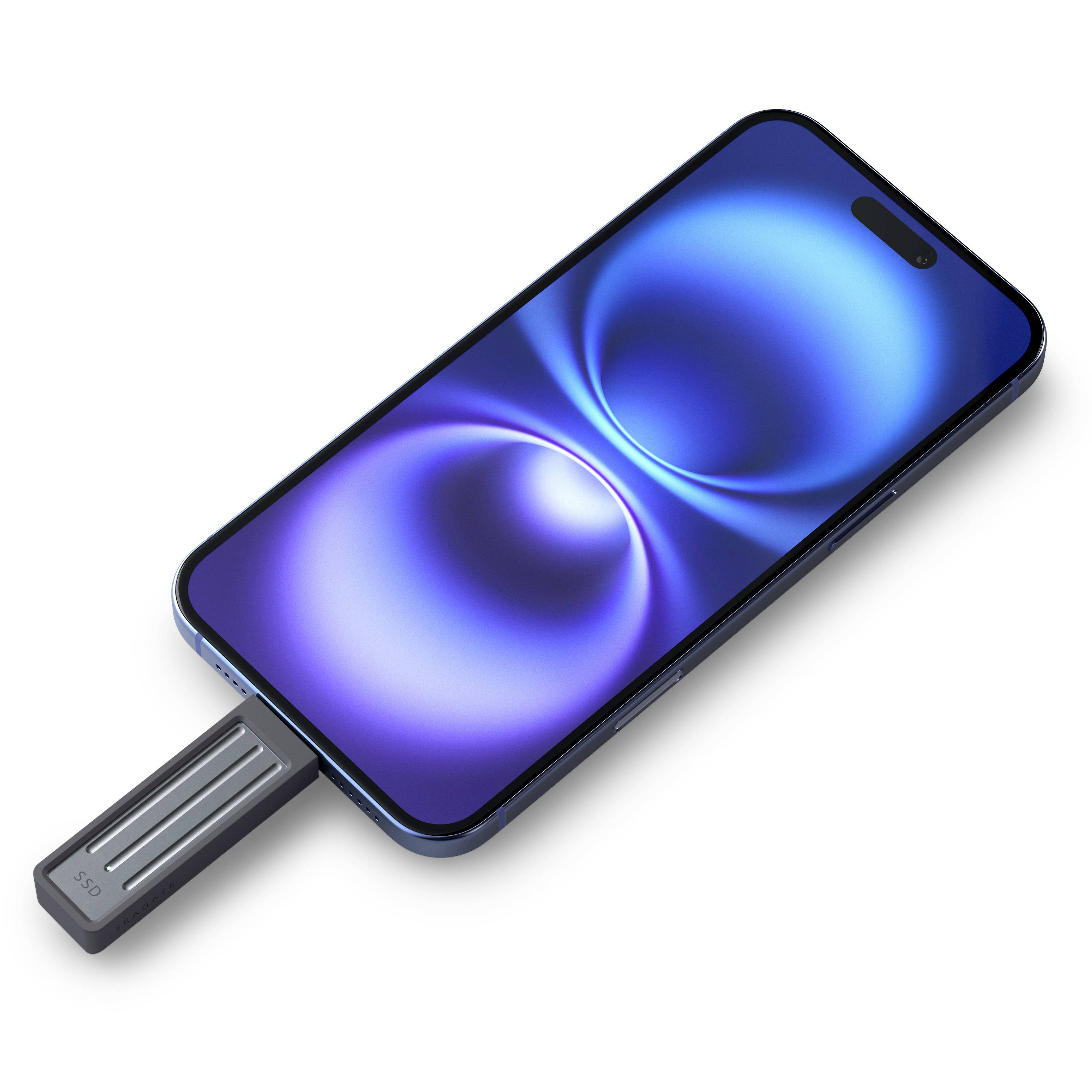 Seagate 1TB Externe SSD USB-C® Dunkelgrau STMX1000400