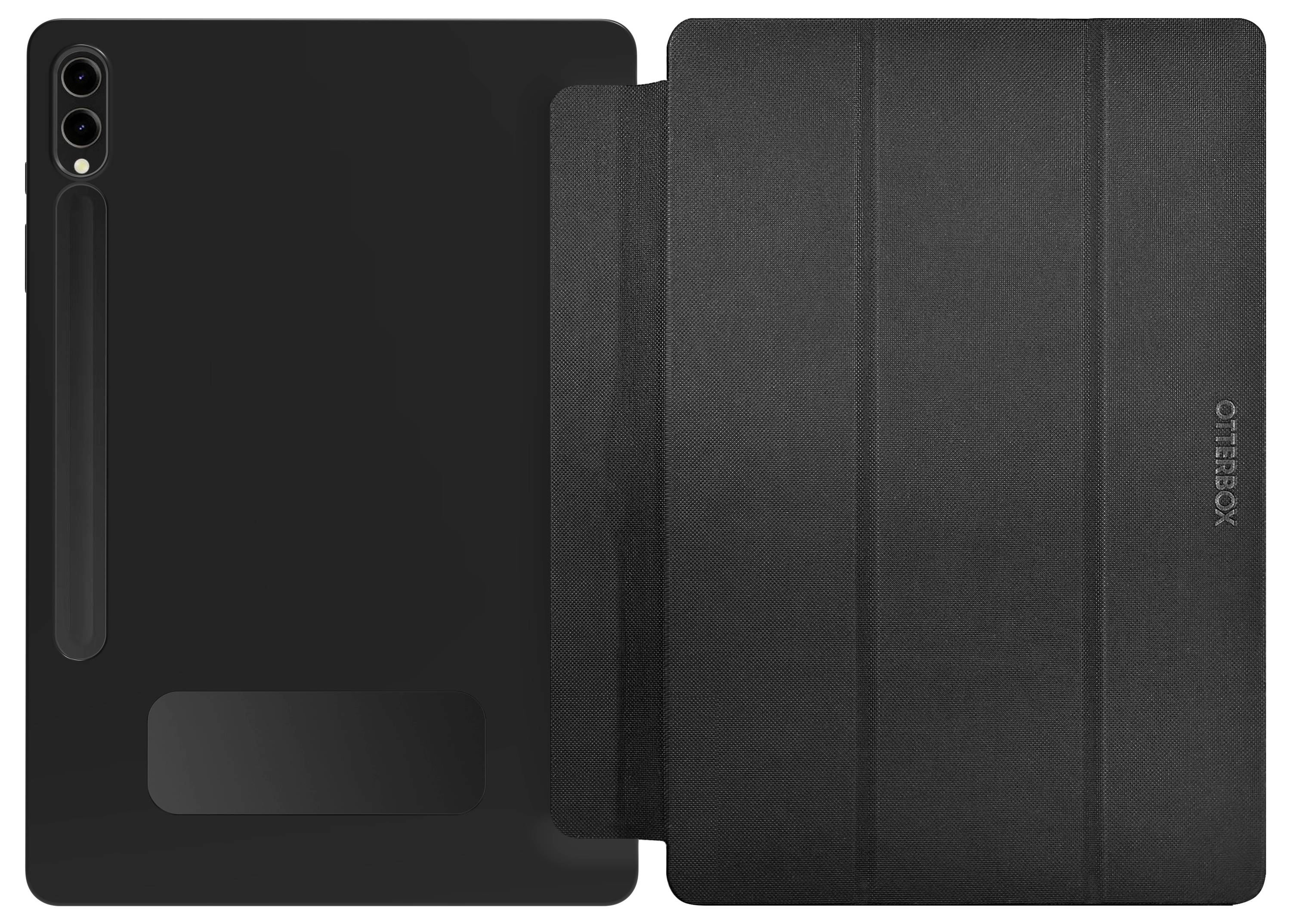 Otterbox React Folio Series Tablet-Cover Samsung Galaxy Tab S9+, Galaxy Tab S10+ 31,5cm (12,4") Book Cover Schwarz