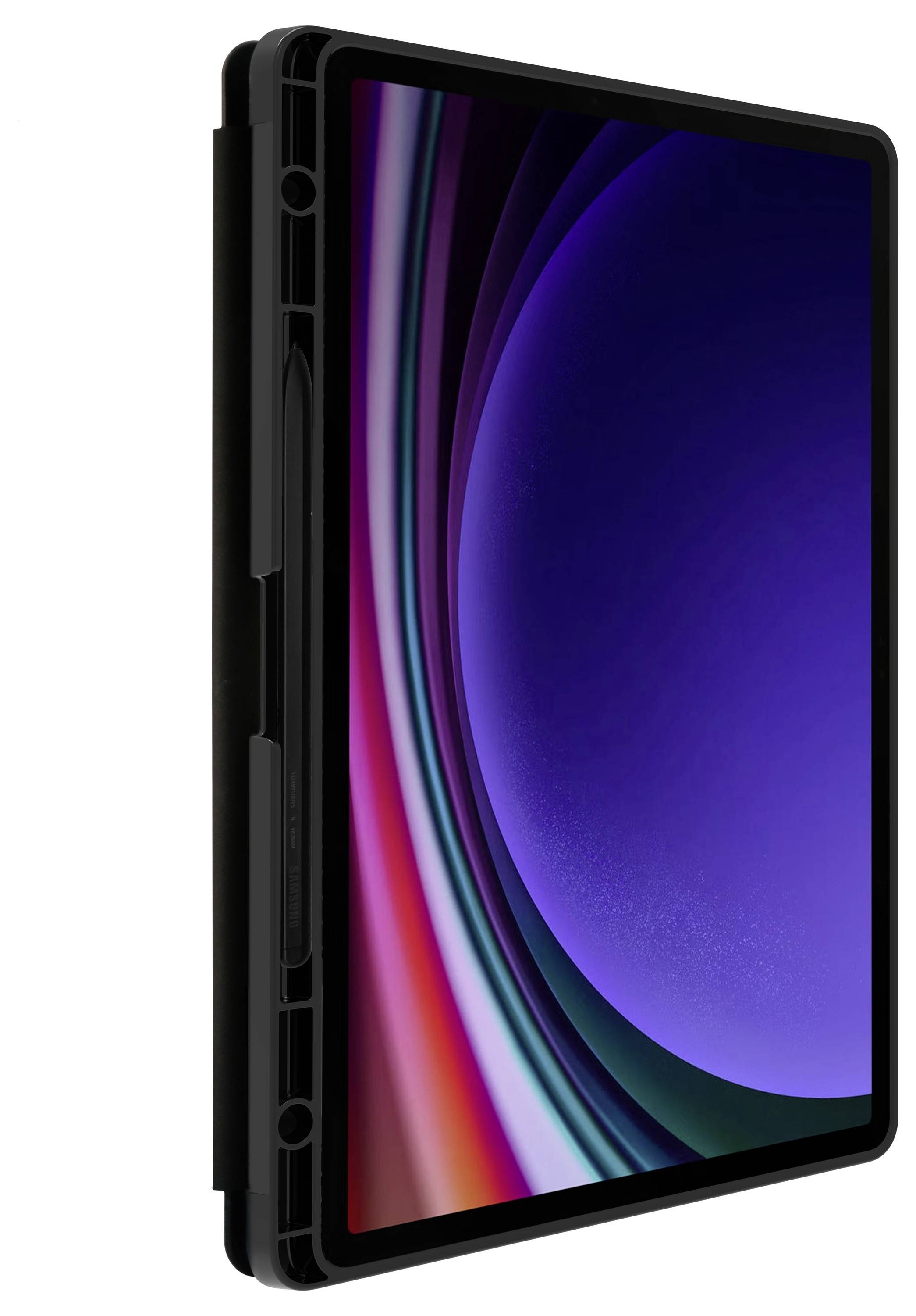 Otterbox React Folio Series Tablet-Cover Samsung Galaxy Tab S9+, Galaxy Tab S10+ 31,5cm (12,4") Book Cover Schwarz