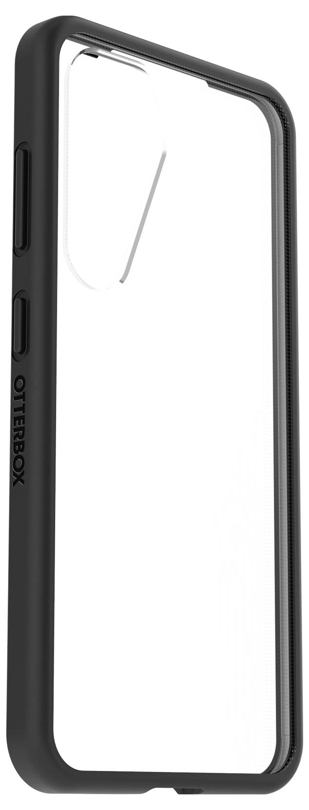 Otterbox React Series Backcover Samsung Galaxy S25 Transparent, Schwarz Induktives Laden 77-97588