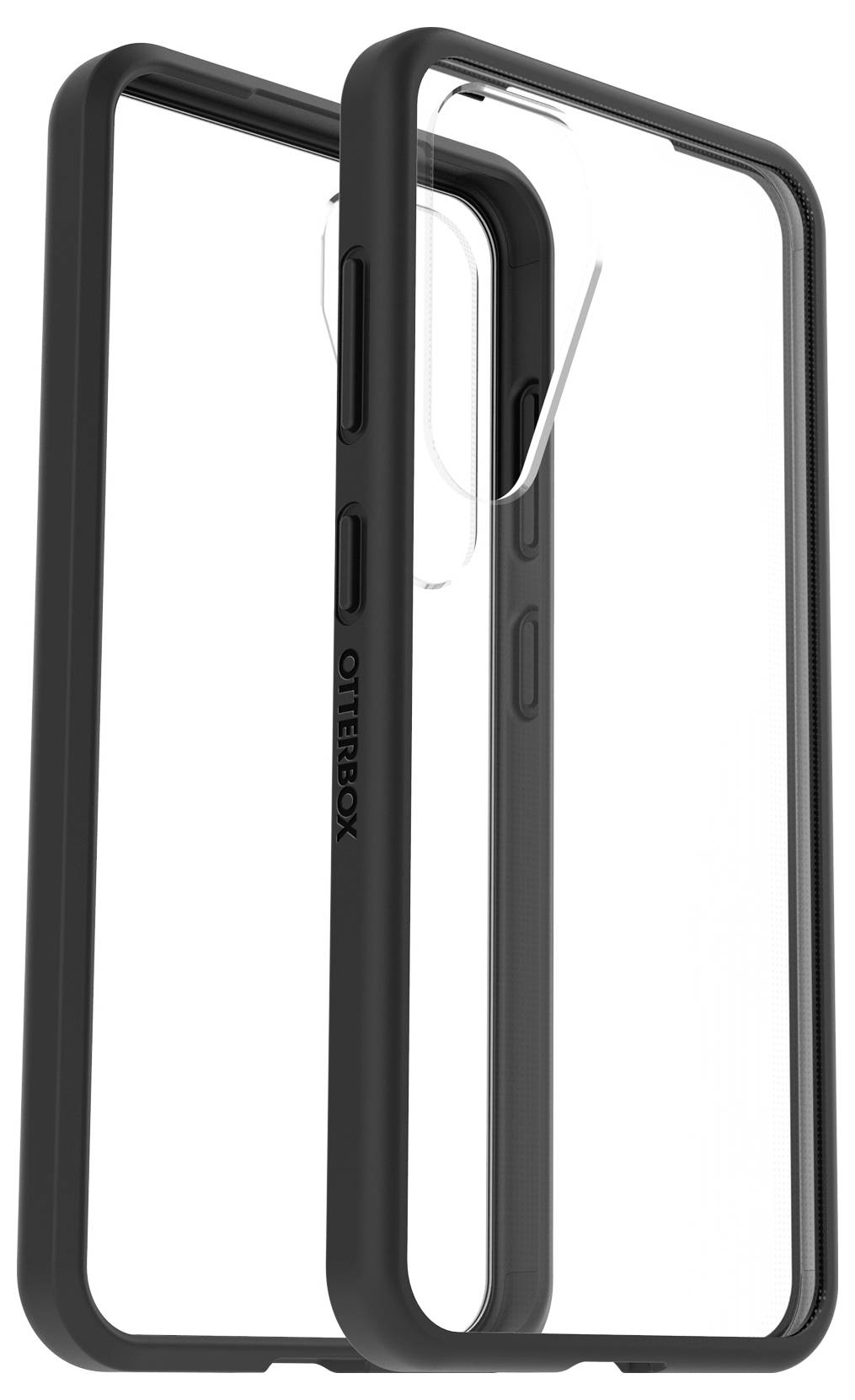 Otterbox React Series Backcover Samsung Galaxy S25 Transparent, Schwarz Induktives Laden 77-97588