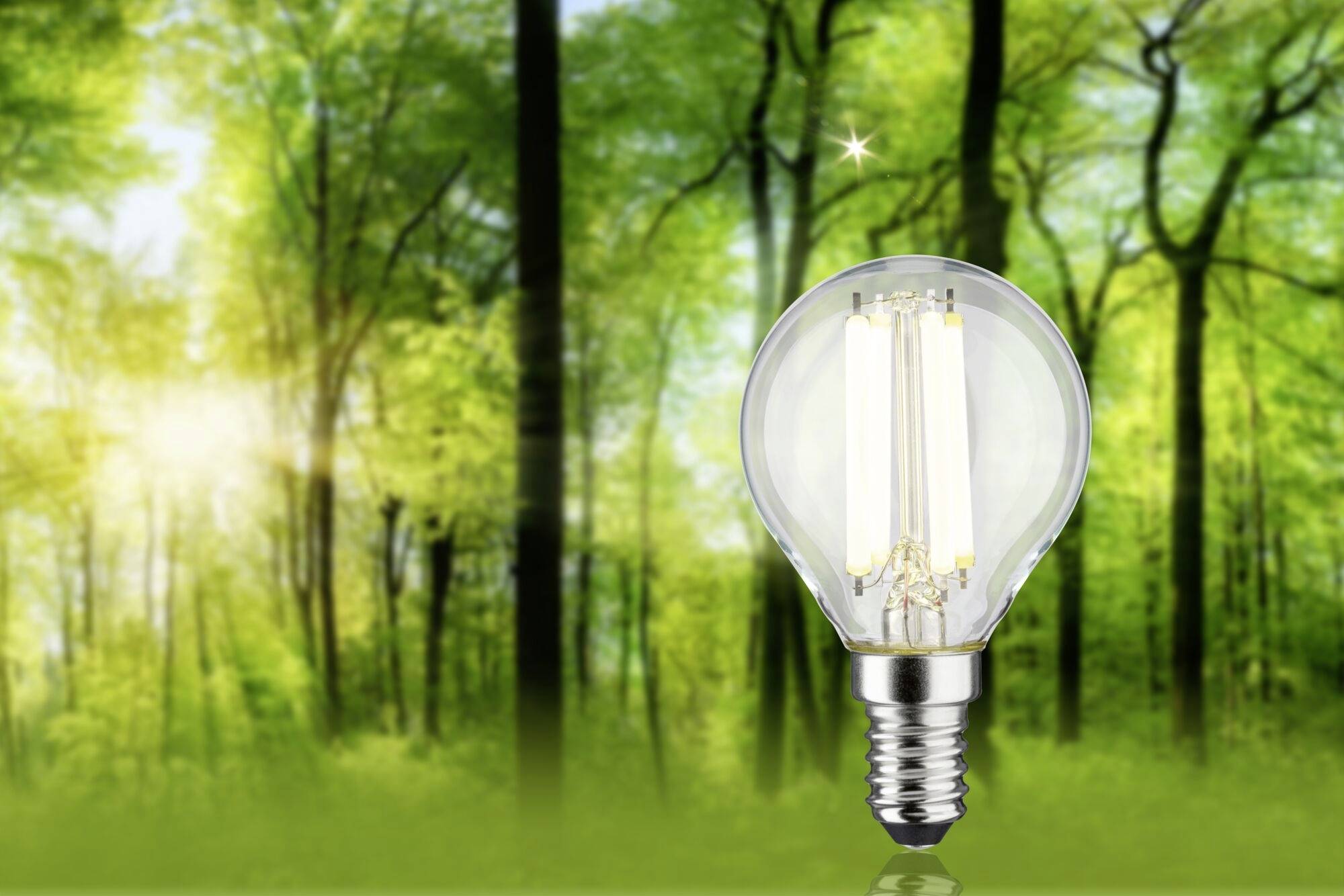 Paulmann 29204 LED EEK A (A - G) E14 Tropfenform 4W Neutralweiß (Ø x H) 45mm x 78mm 1St.