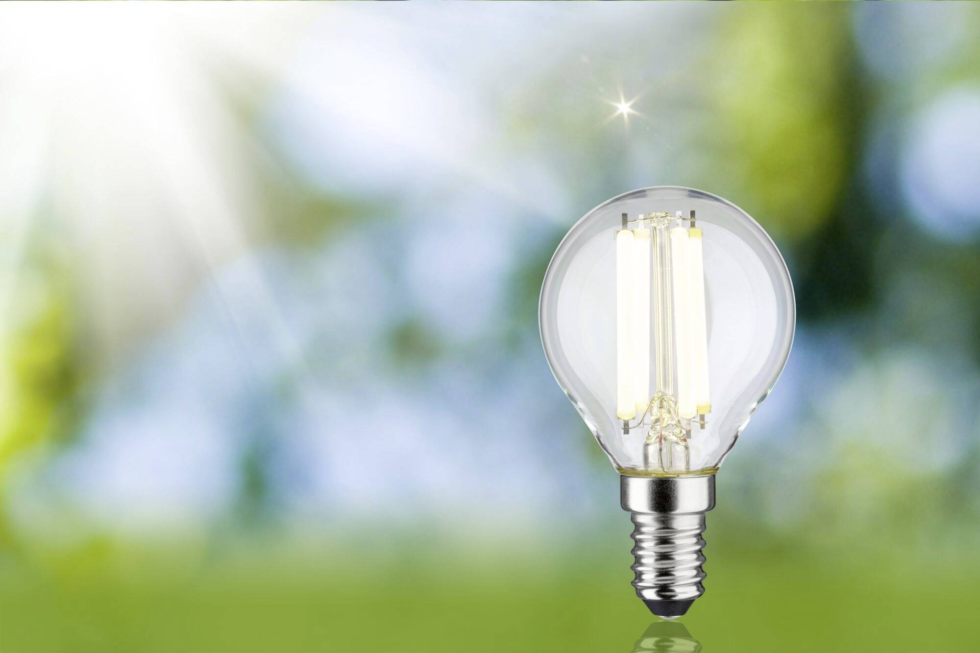 Paulmann 29204 LED EEK A (A - G) E14 Tropfenform 4W Neutralweiß (Ø x H) 45mm x 78mm 1St.