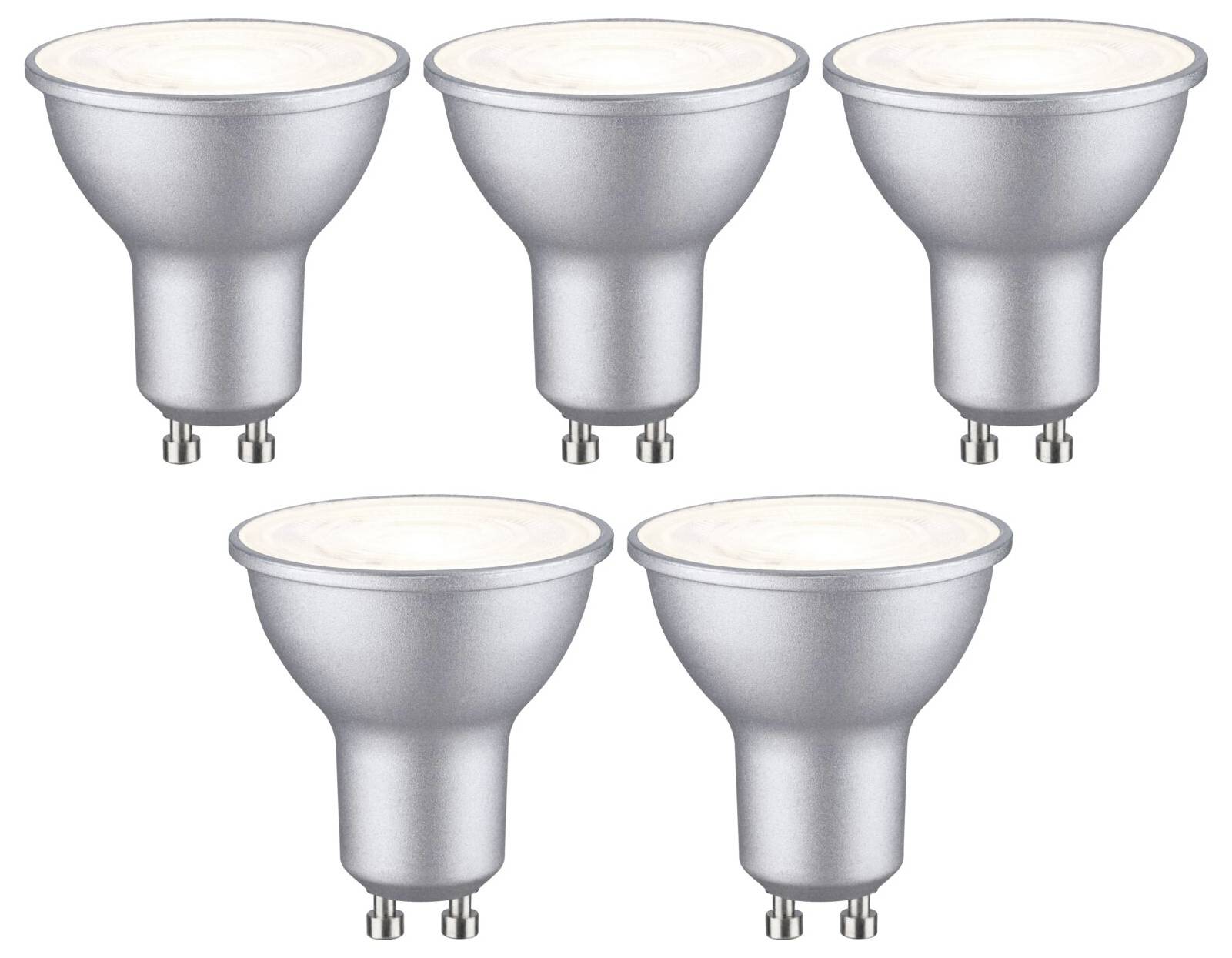 Paulmann 29235 LED EEK E (A - G) GU10 Reflektor 4.9W Warmweiß (Ø x H) 51mm x 54mm 5St.