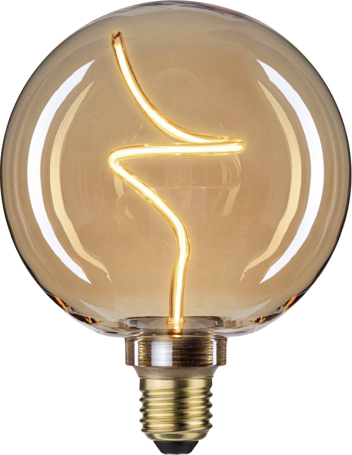 Paulmann 29237 LED E27 Globeform 4W Bernstein (Ø x H) 125mm x 164mm 1St.