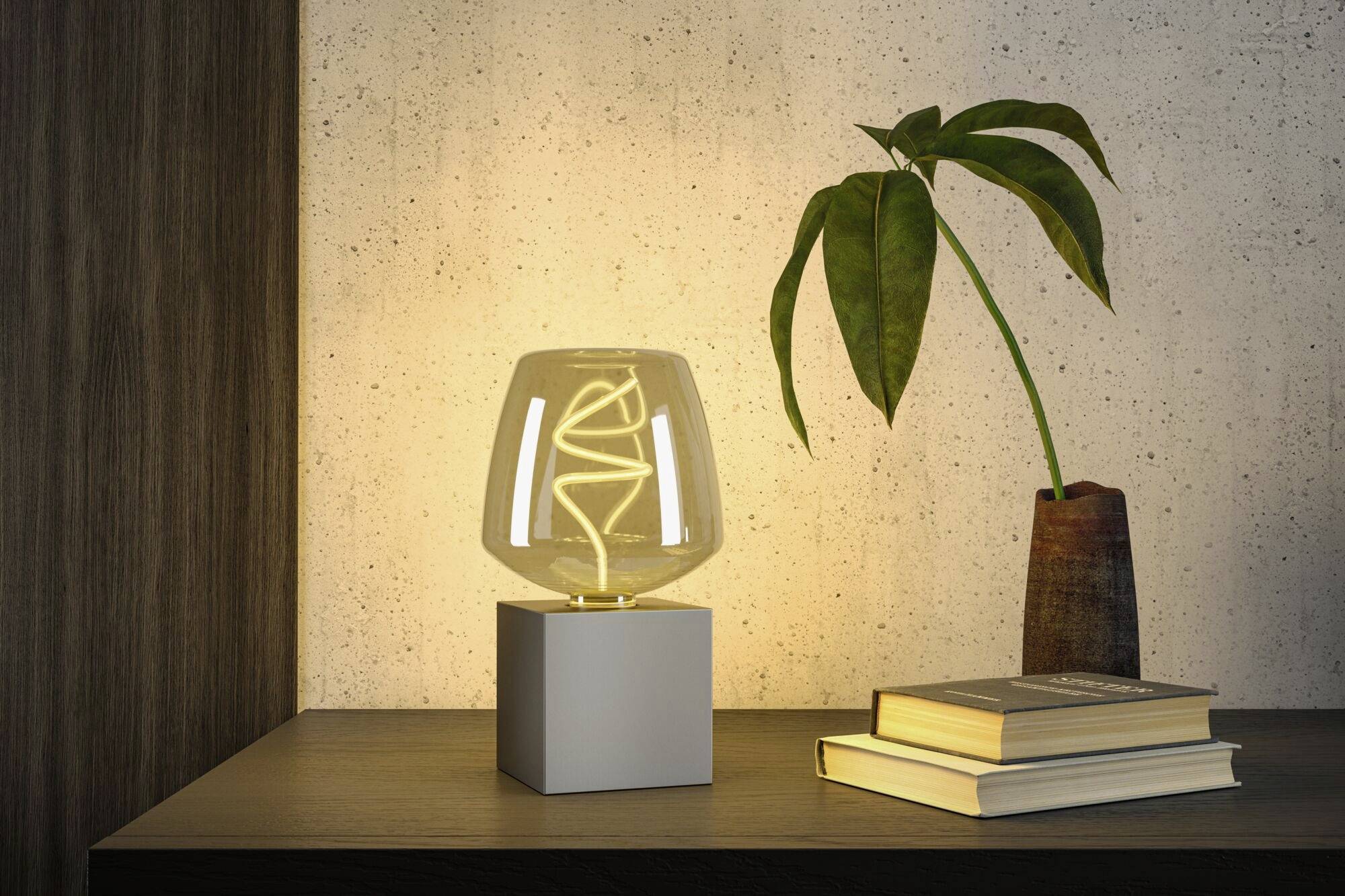 Paulmann 29239 LED E27 Globeform 4W Bernstein (Ø x H) 123mm x 163mm 1St.