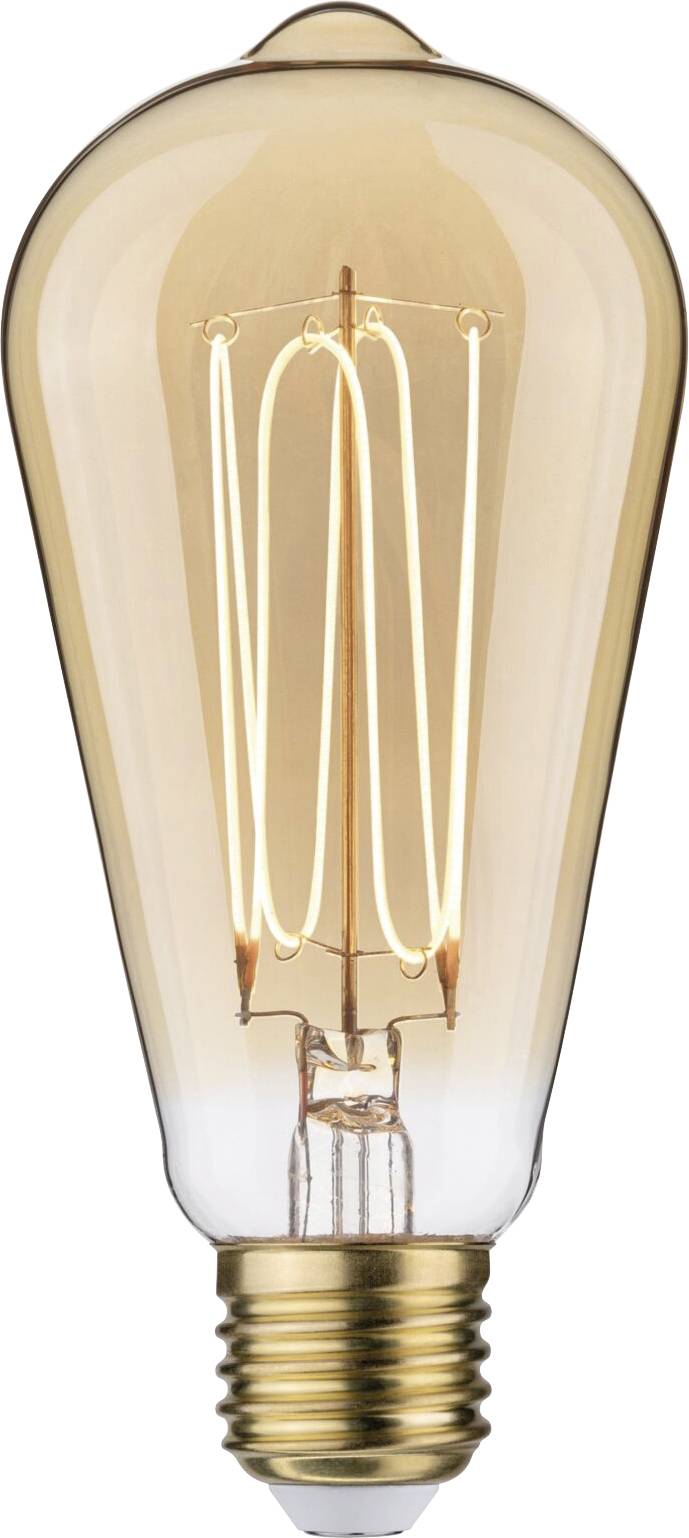 Paulmann 29241 LED E27 Globeform 4.2W Bernstein (Ø x H) 64mm x 143mm 1St.