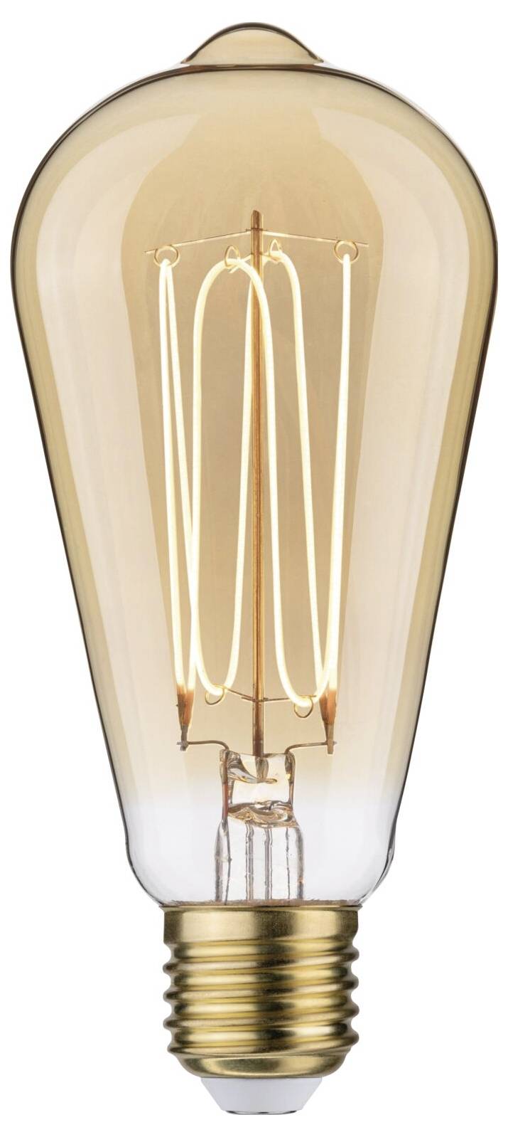 Paulmann 29241 LED E27 Globeform 4.2W Bernstein (Ø x H) 64mm x 143mm 1St.