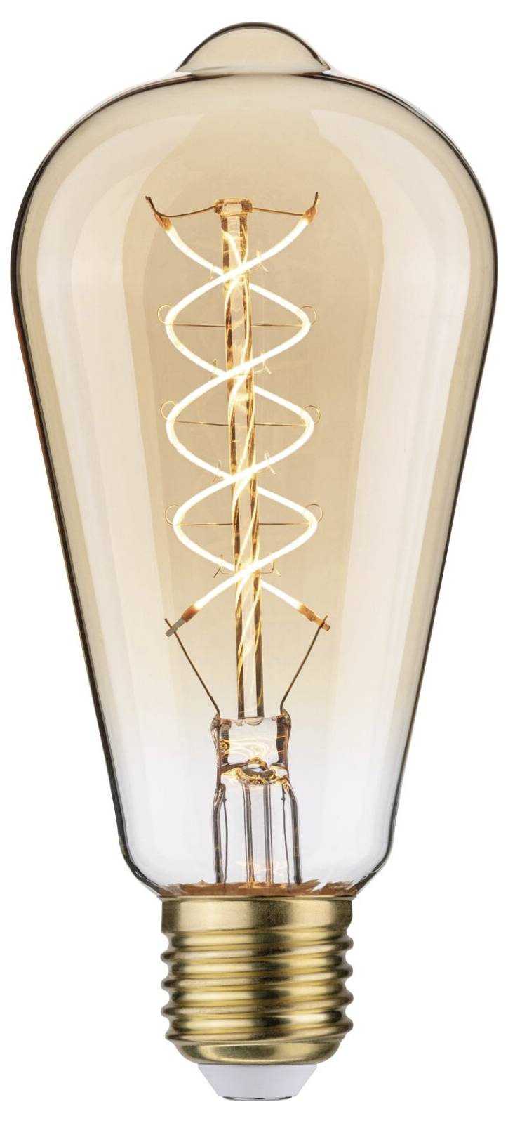 Paulmann 29242 LED E27 Globeform 4.2W Bernstein (Ø x H) 64mm x 143mm 1St.