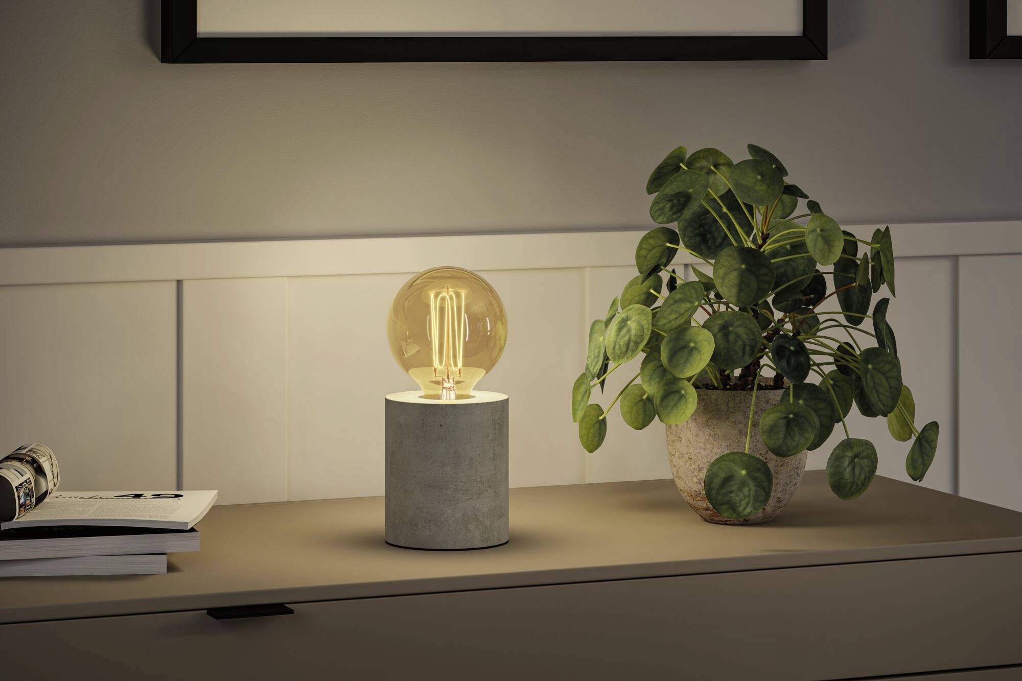 Paulmann 29245 LED E27 Globeform 4.2W Bernstein (Ø x H) 95mm x 135mm 1St.