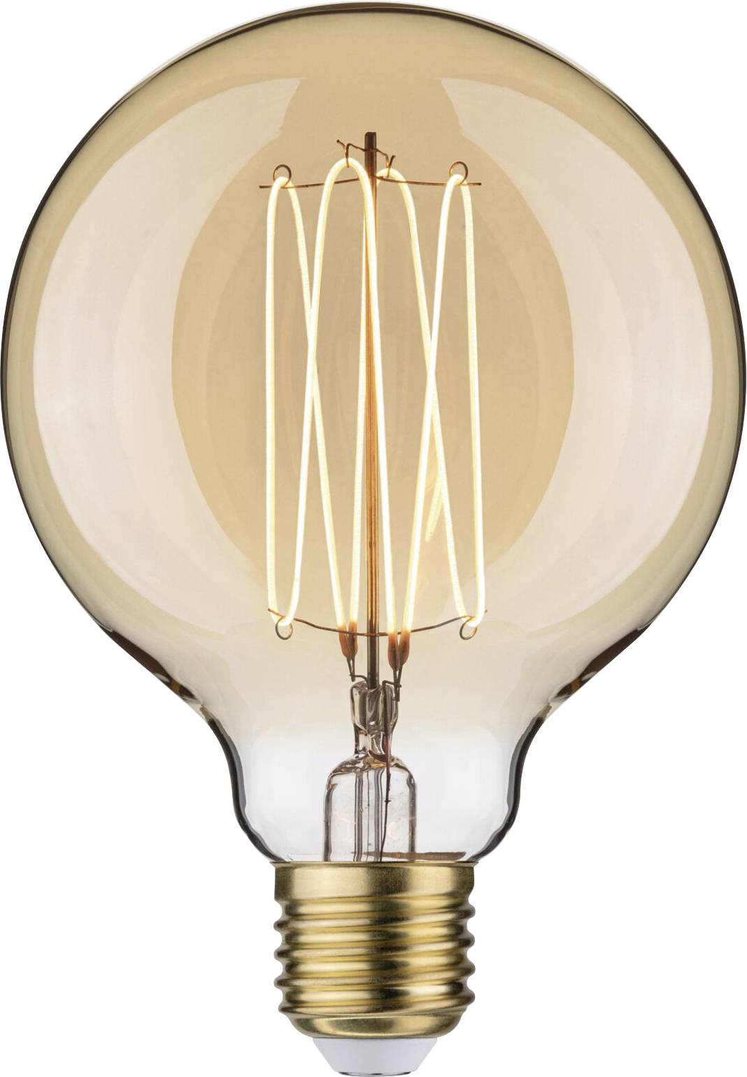 Paulmann 29245 LED E27 Globeform 4.2W Bernstein (Ø x H) 95mm x 135mm 1St.