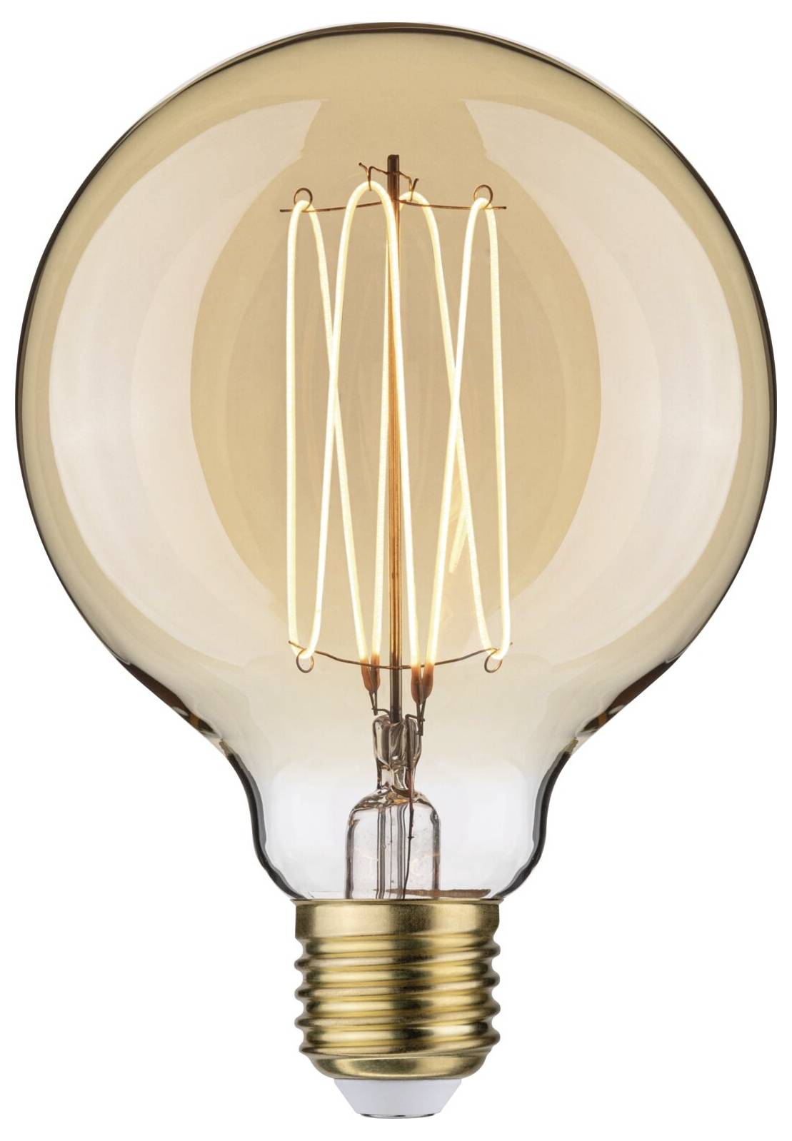 Paulmann 29245 LED E27 Globeform 4.2W Bernstein (Ø x H) 95mm x 135mm 1St.