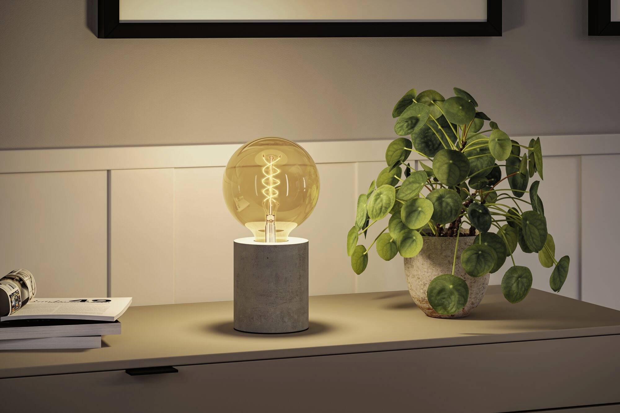 Paulmann 29248 LED E27 Globeform 4.2W Bernstein (Ø x H) 125mm x 168mm 1St.