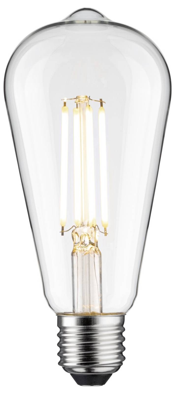 Paulmann 29249 LED EEK B (A - G) E27 Kolbenform 4.3W Warmweiß (Ø x H) 64mm x 143mm 1St.