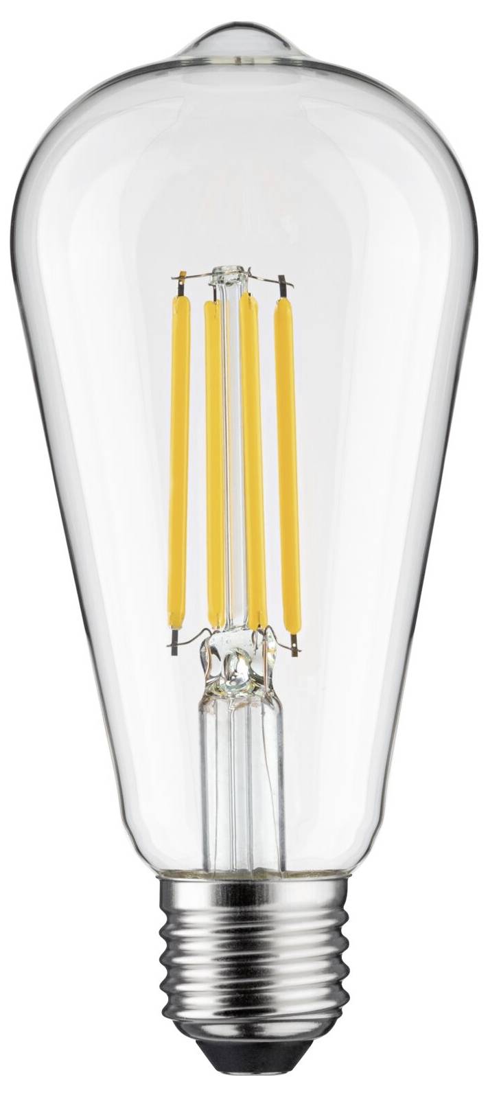 Paulmann 29249 LED EEK B (A - G) E27 Kolbenform 4.3W Warmweiß (Ø x H) 64mm x 143mm 1St.