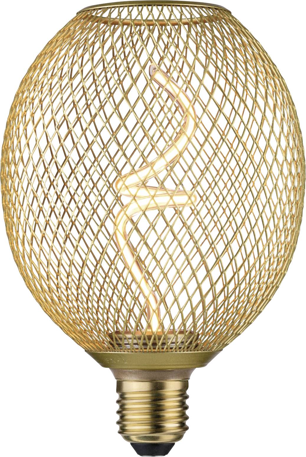 Paulmann 29259 LED E27 Globeform 4W Bernstein (Ø x H) 110mm x 160mm 1St.