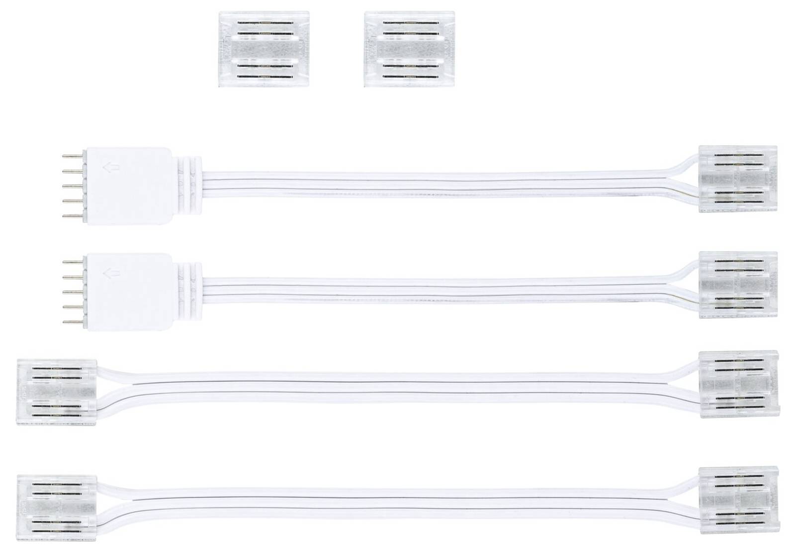 Paulmann 71057 MaxLED Home Verbindungsstücke (flexibel) Weiß, Transparent