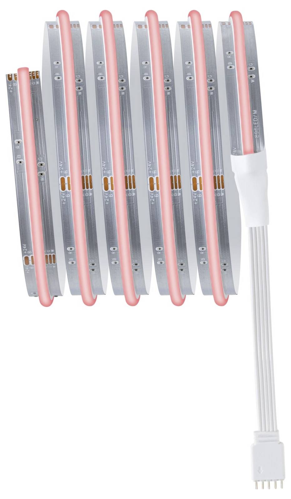 Paulmann 71197 MaxLED Home LED-Stripe (Starter-Kit) 10W RGBW Weiß, Klar