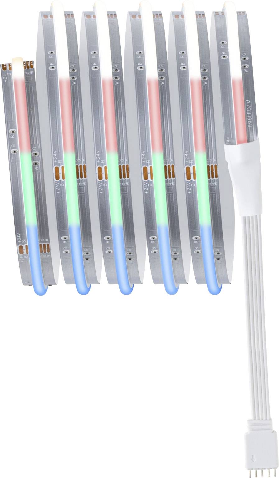 Paulmann 71200 MaxLED Home LED-Stripe (Starter-Kit) 17W RGBW Weiß, Klar