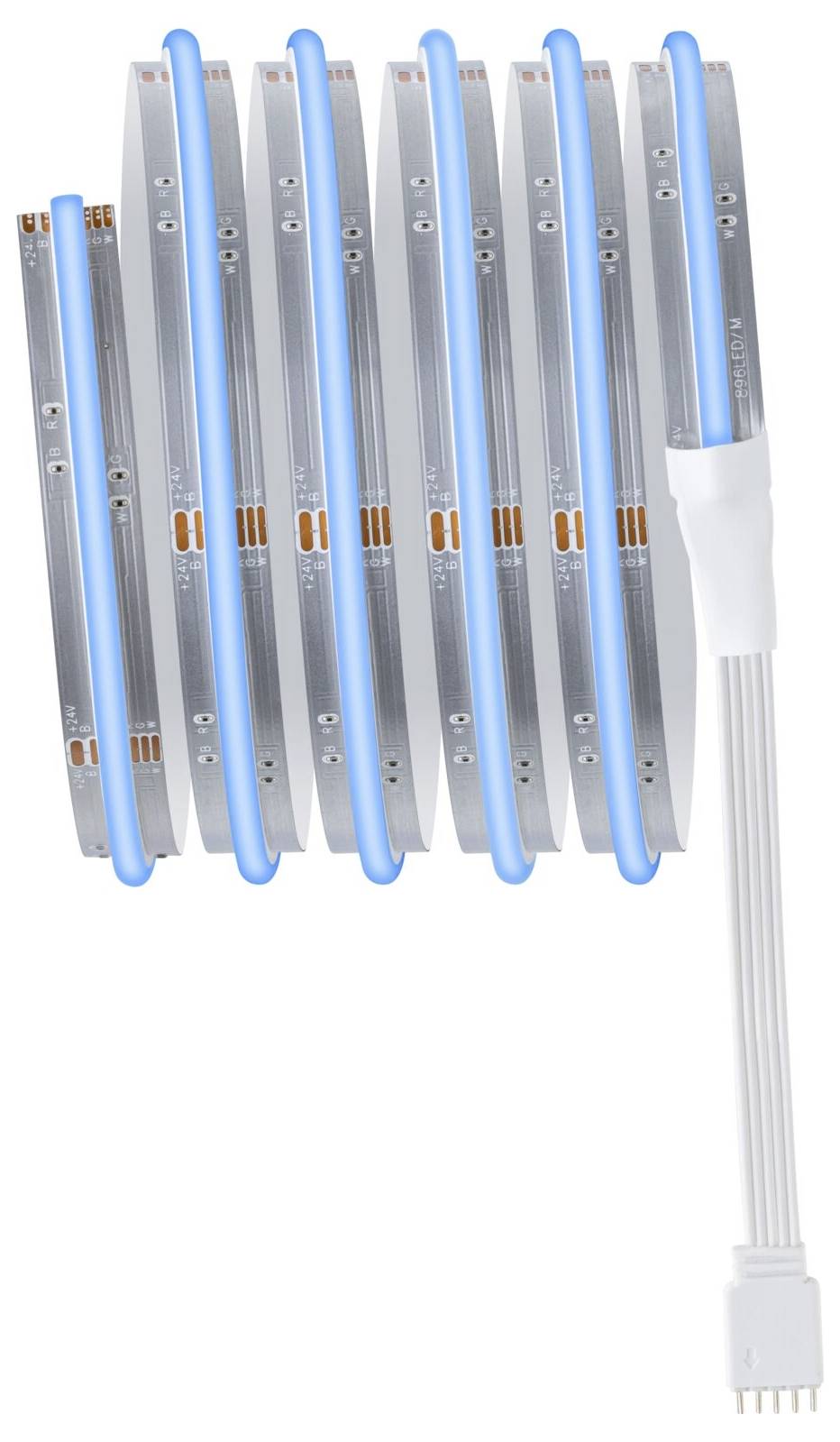 Paulmann 71200 MaxLED Home LED-Stripe (Starter-Kit) 17W RGBW Weiß, Klar