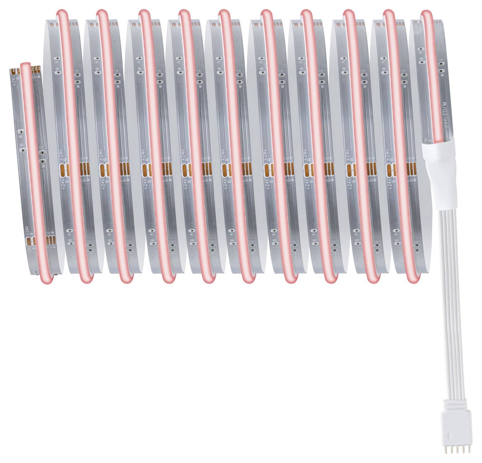 Paulmann 71201 MaxLED Home LED-Stripe (Starter-Kit) 27W RGBW Weiß, Klar