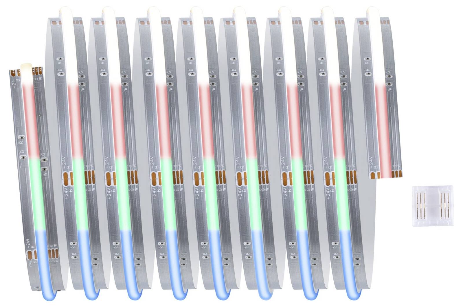 Paulmann 71202 MaxLED Home LED-Stripe (Erweiterung) 24W RGBW Weiß, Klar