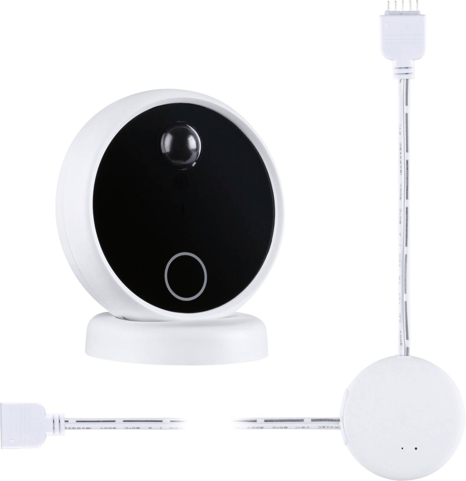 71226 MaxLED Paulmann Home Funk-IR-Bewegungsmelder, Funk-Touch Sensor Weiß, Schwarz