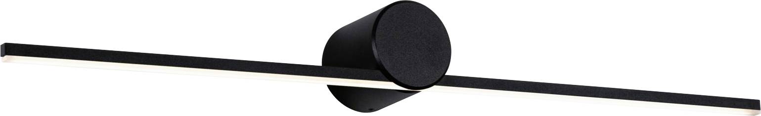 Paulmann Sava 75411 LED-Spiegelleuchte 5W Warmweiß Schwarz (matt)