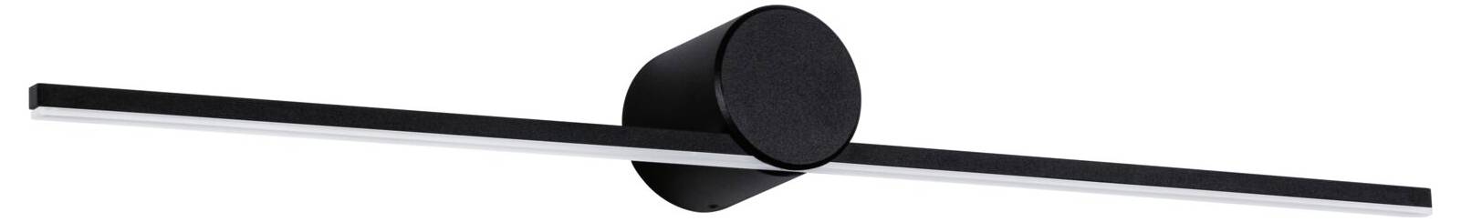 Paulmann Sava 75411 LED-Spiegelleuchte 5W Warmweiß Schwarz (matt)