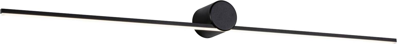 Paulmann Sava 75412 LED-Spiegelleuchte 7.5W Warmweiß Schwarz (matt)