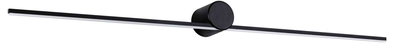 Paulmann Sava 75412 LED-Spiegelleuchte 7.5W Warmweiß Schwarz (matt)