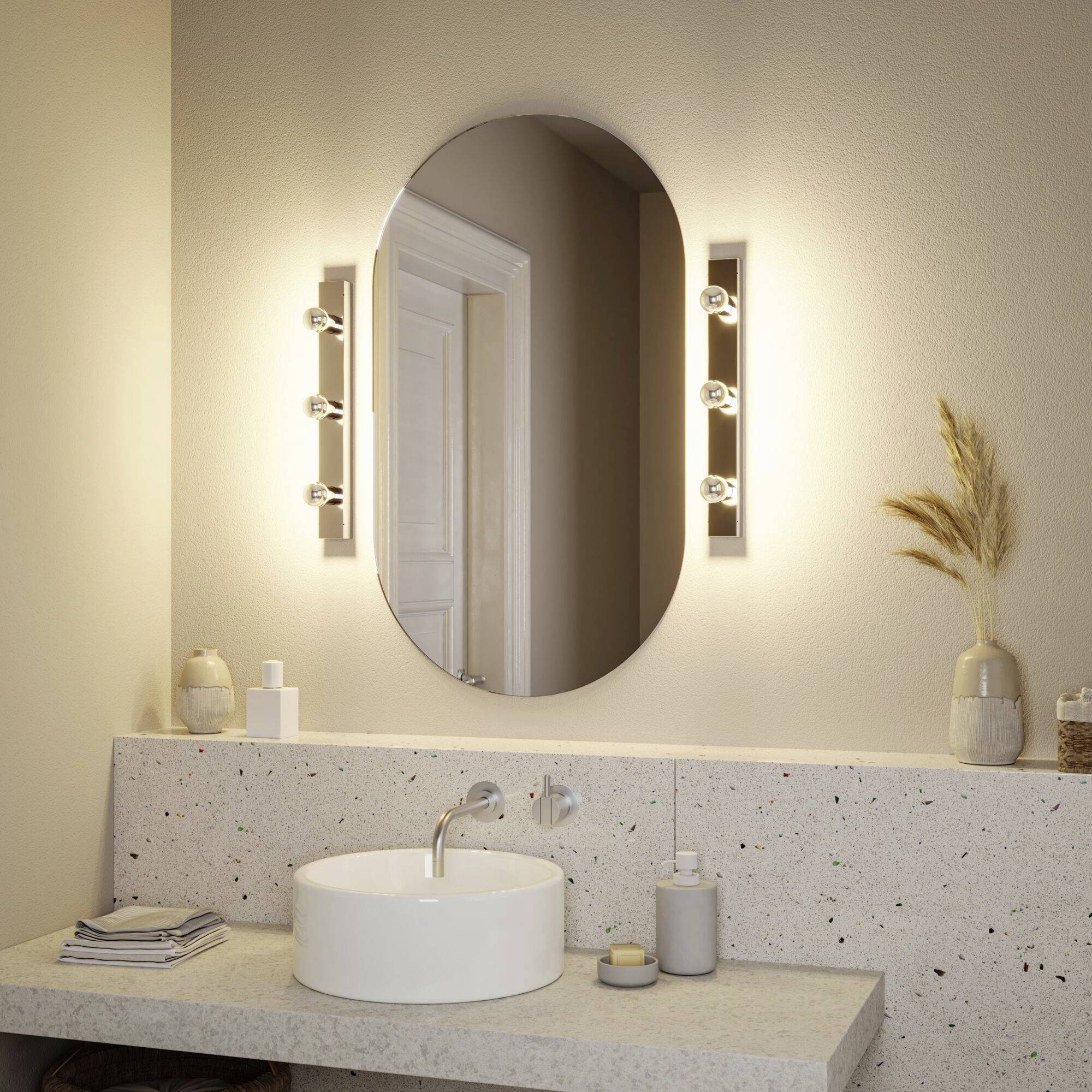 Paulmann Regula II 80096 LED-Spiegelleuchte Chrom