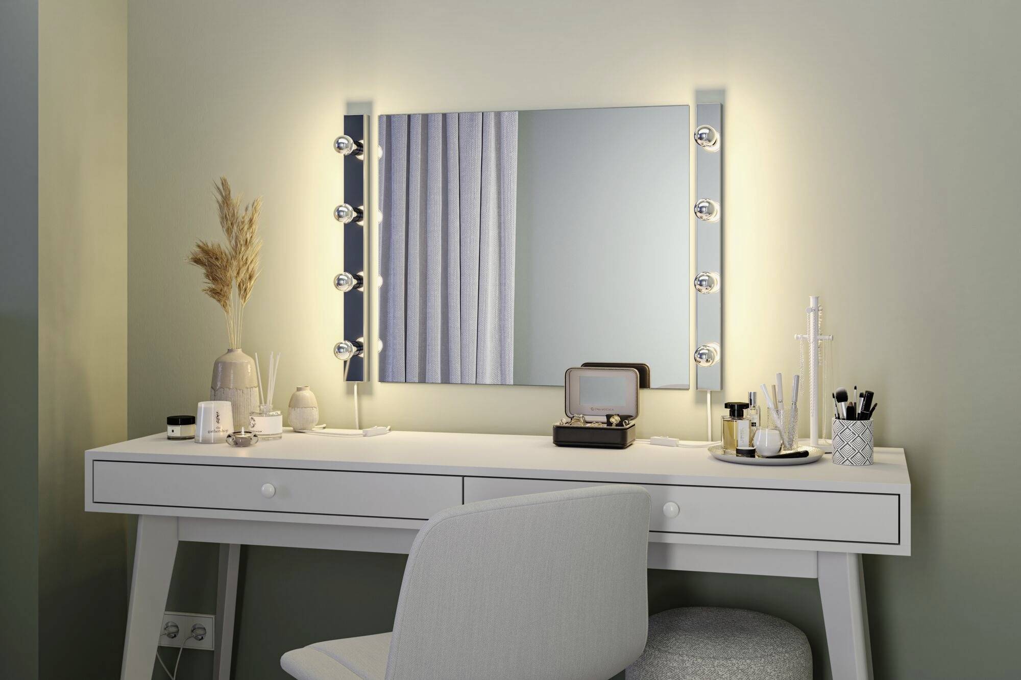 Paulmann Regula II 80100 LED-Spiegelleuchte Chrom