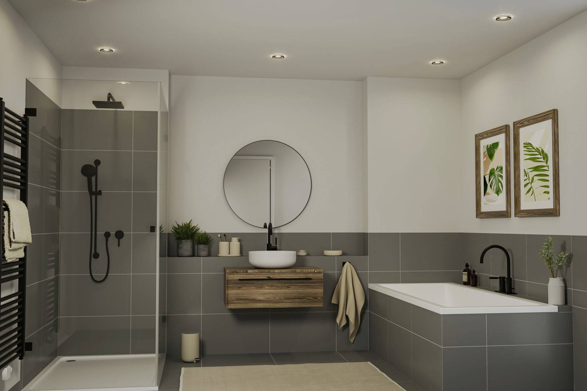 Paulmann 92252 Sormus LED-Einbauleuchte LED 4.8W Schwarz