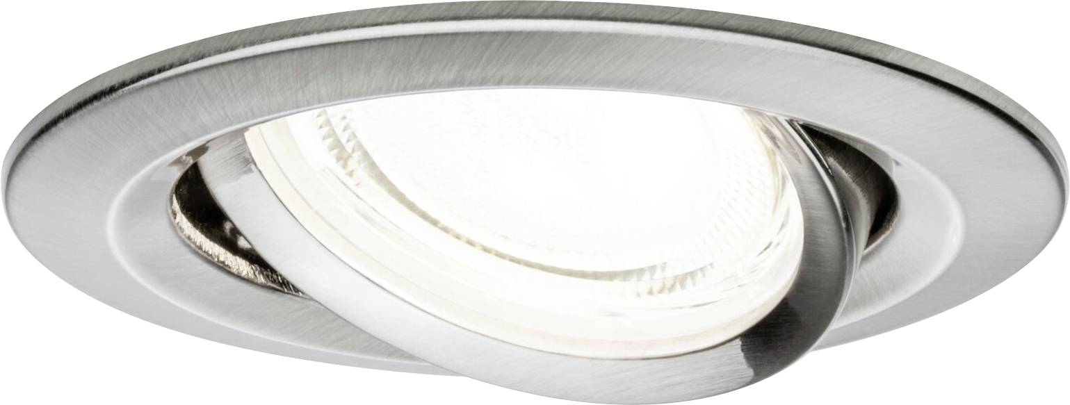 Paulmann 92454 Nova Coin LED-Einbauleuchte LED 2.8W Eisen (gebürstet)