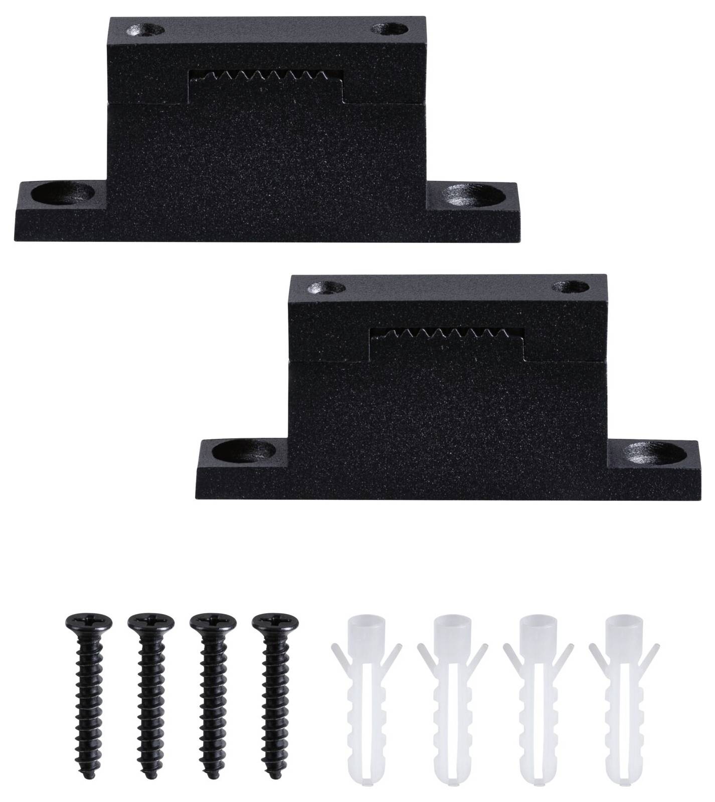 Paulmann 94622 Uline Niedervolt-Gurtsystem-Komponente Gurt-Halter Schwarz