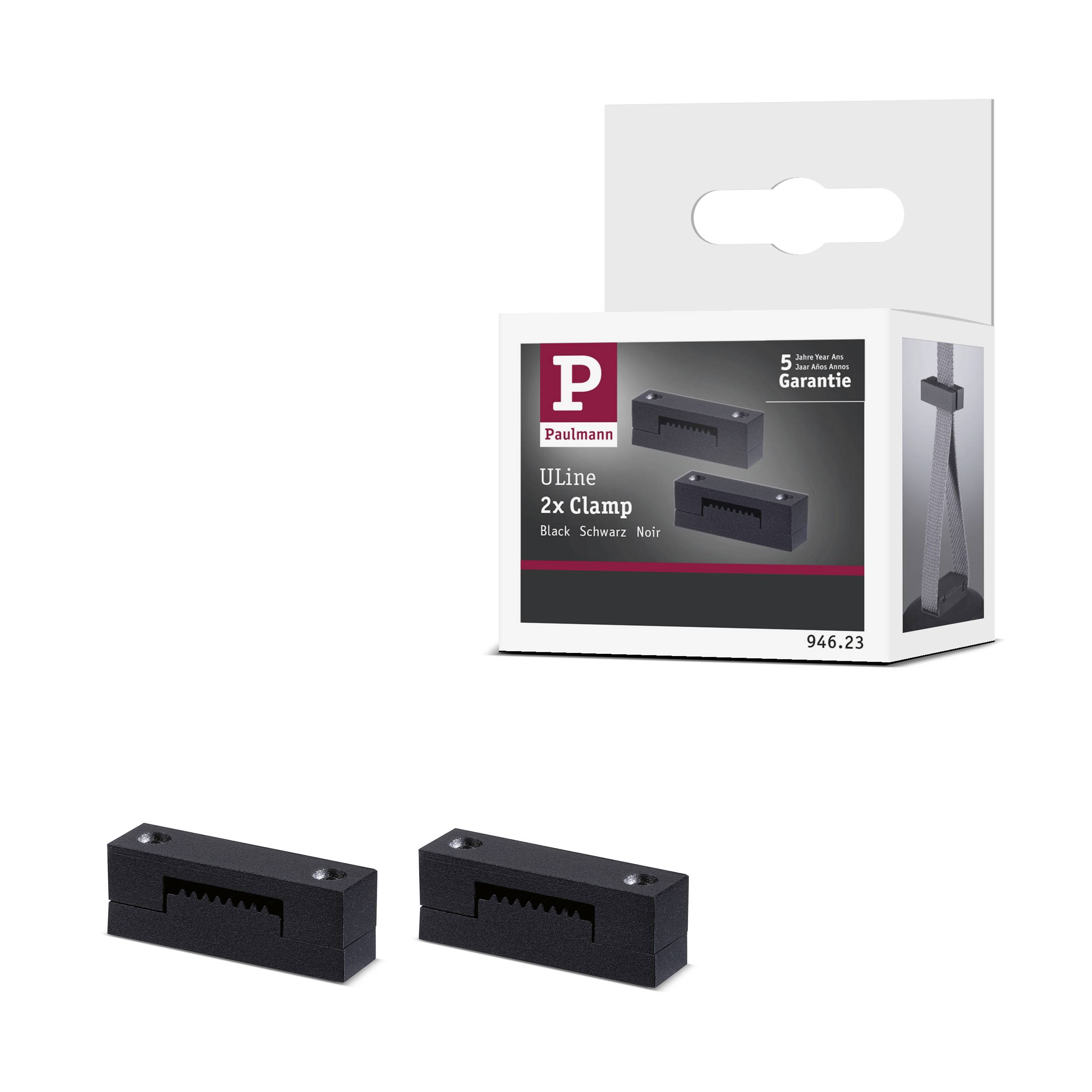Paulmann 94623 Uline Niedervolt-Gurtsystem-Komponente Schwarz