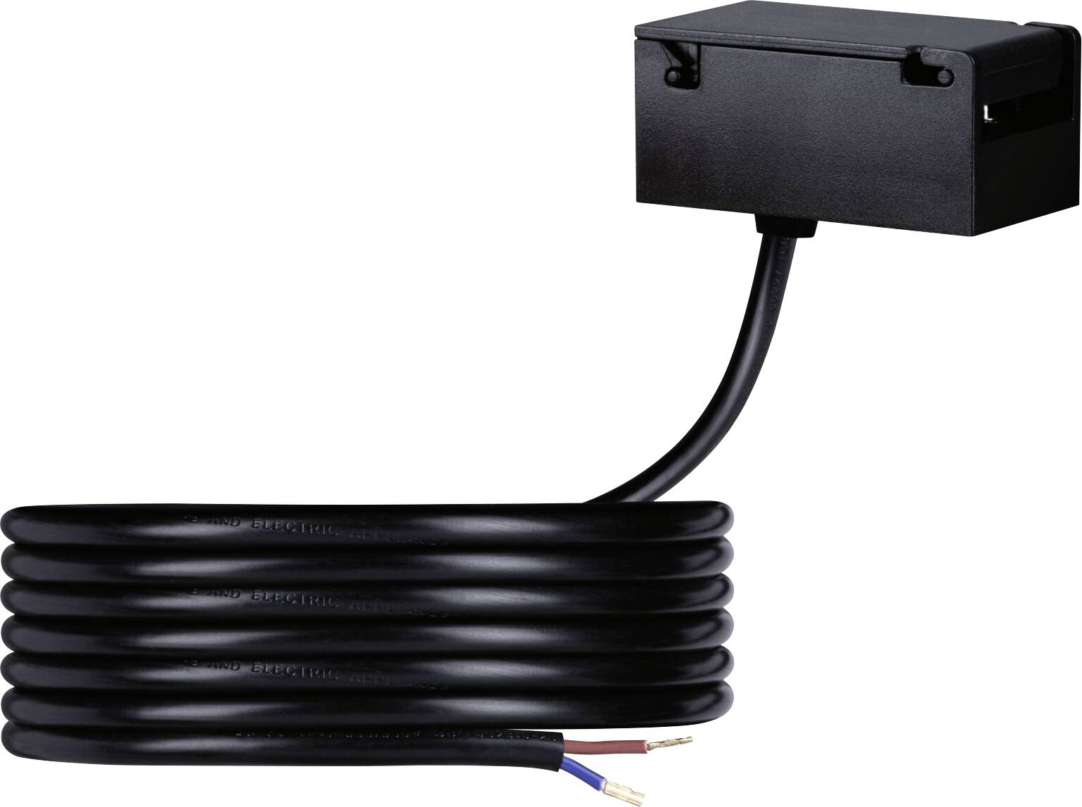 Paulmann 94625 Uline Niedervolt-Gurtsystem-Komponente Gurt-Einspeisung Schwarz