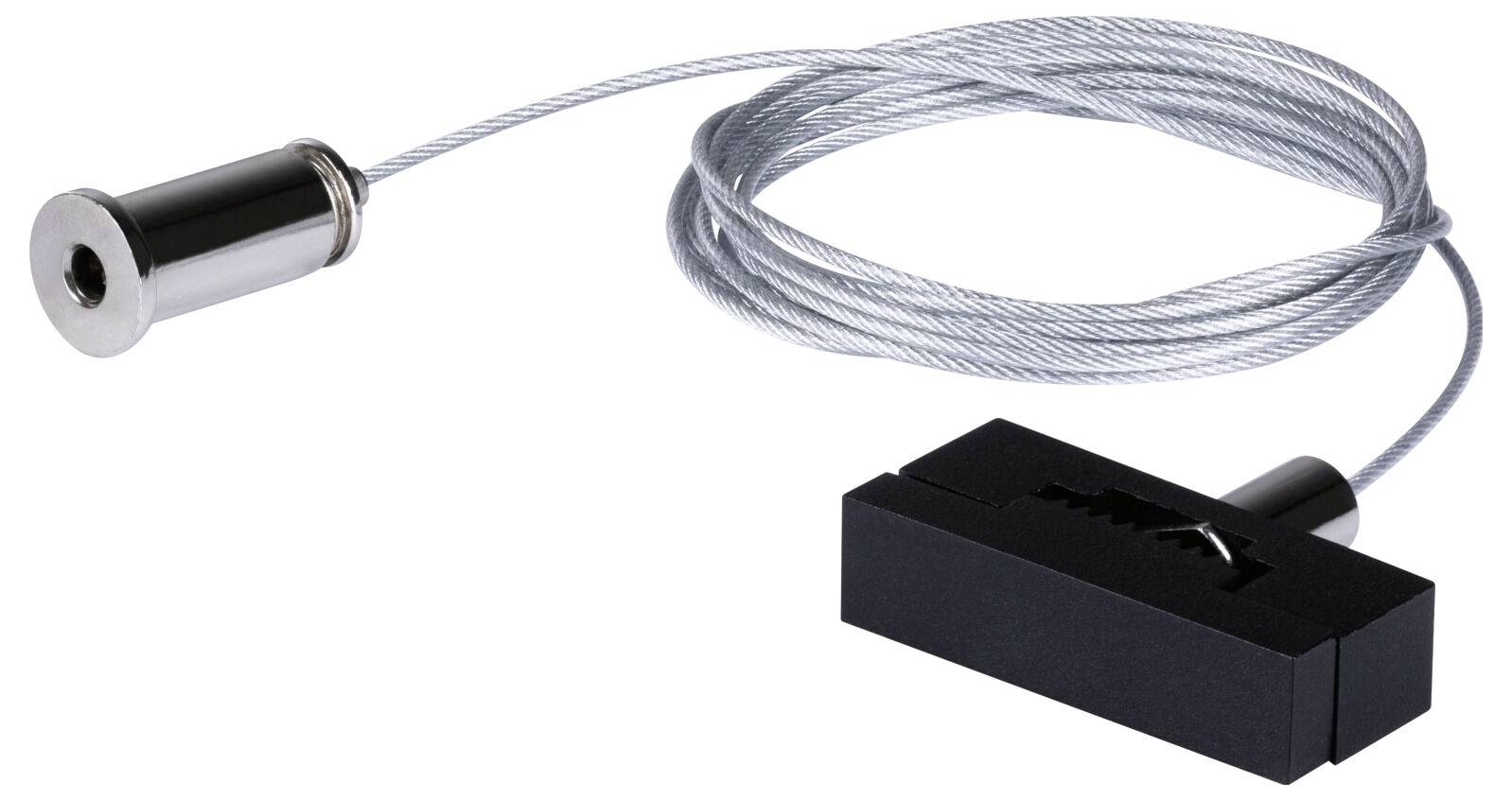 Paulmann 94626 Uline Niedervolt-Gurtsystem-Komponente Pendelabhängung Schwarz