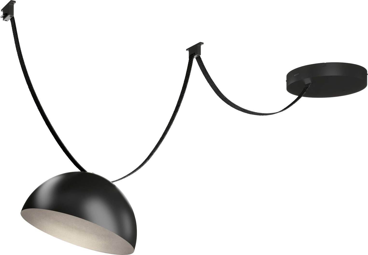 Paulmann 94633 Uline Niedervolt-Gurtsystem-Komponente EEK F (A - G) Starter-Set Schwarz