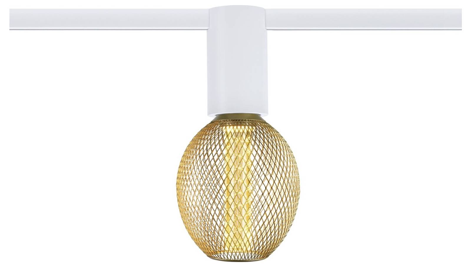 Paulmann Ceiling Hochvolt-Schienensystem-Leuchte URail E27 Weiß