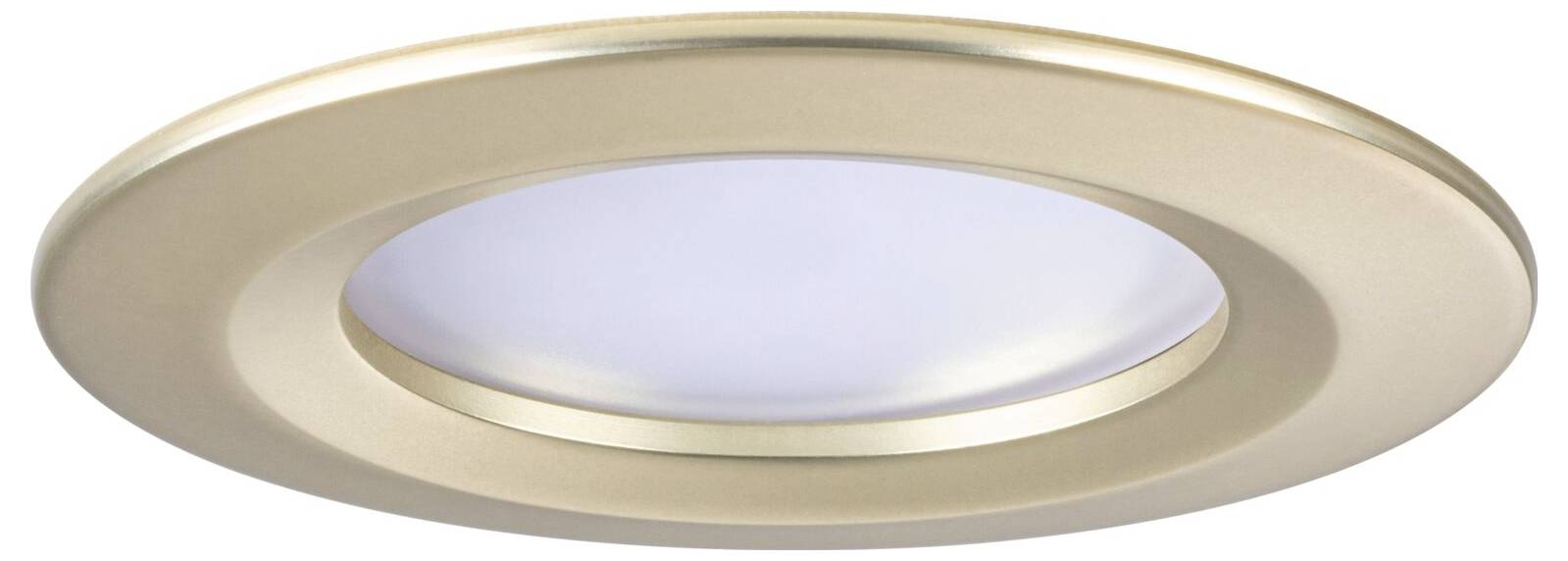 Paulmann 92405 Nova Coin LED-Einbauleuchte 3er Set LED 6W Gold (matt)