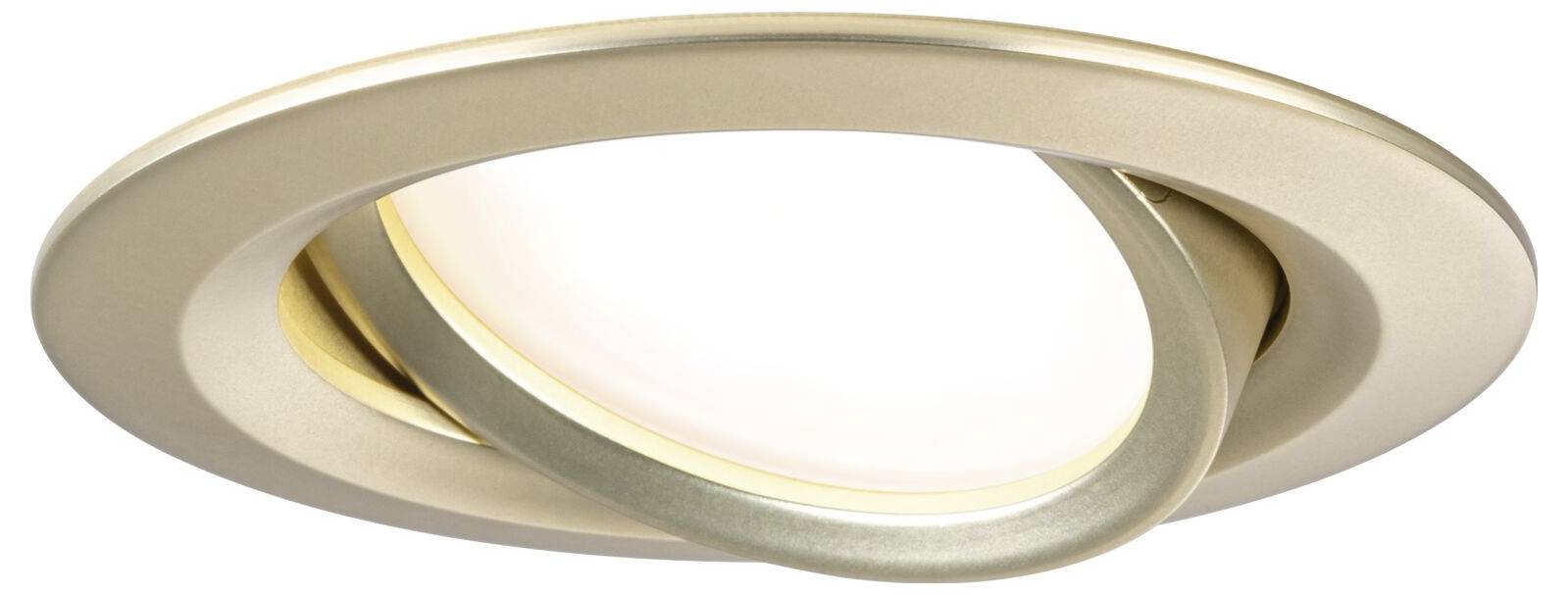 Paulmann 92406 Nova Coin LED-Einbauleuchte 3er Set LED 6W Gold (matt)