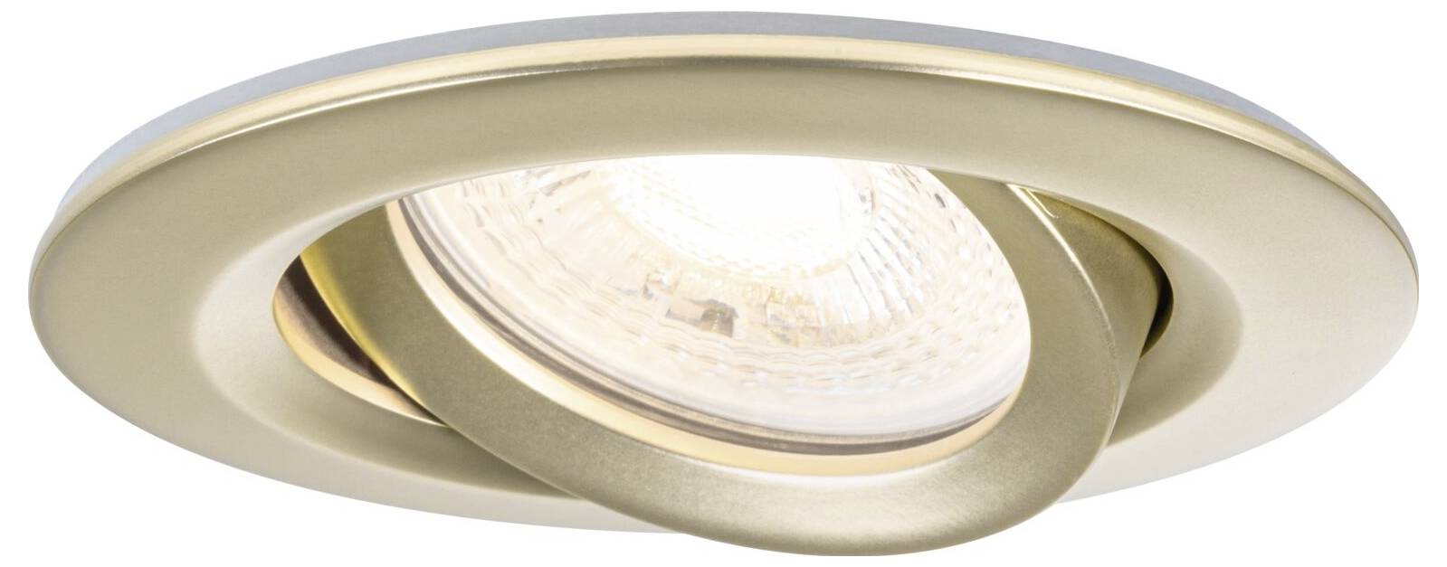 Paulmann 92408 Nova Coin LED-Einbauleuchte 3er Set LED GU10 6W Gold (matt)