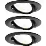 Paulmann 92457 Nova Coin LED-Einbauleuchte 3er Set LED 2.8W Schwarz (matt) Paulmann 92457 Nova Coin LED-Einbauleuchte 3er Set LED 2.8W Schwarz (matt)