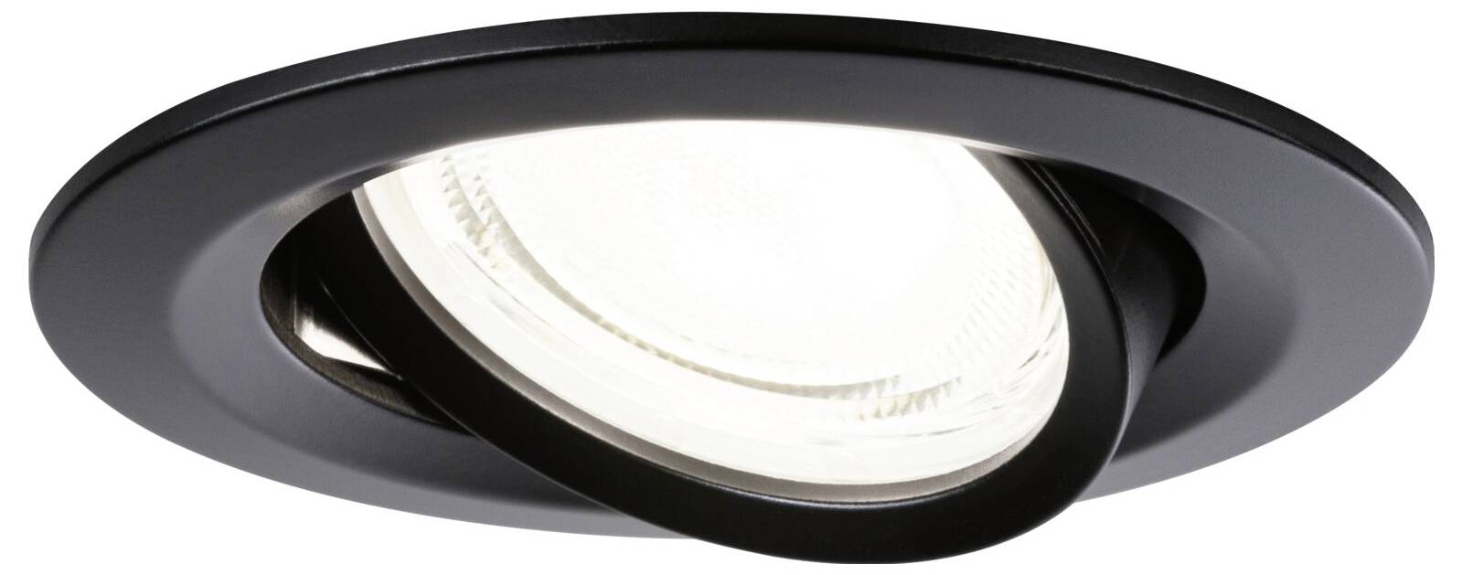 Paulmann 92457 Nova Coin LED-Einbauleuchte 3er Set LED 2.8W Schwarz (matt)