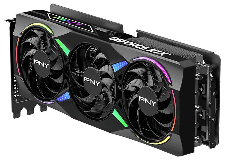 PNY Grafikkarte Nvidia RTX 5070 Ti RTX™ 5070 Ti ARGB EPIC-X RGB™ Triple Fan GPU 16 GB GDDR7-RAM PCIe x16 PCIe 5.0 x16