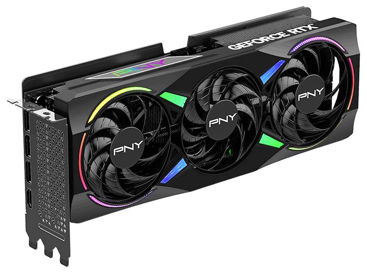 PNY Grafikkarte Nvidia RTX 5070 Ti RTX™ 5070 Ti ARGB EPIC-X RGB™ Triple Fan GPU 16 GB GDDR7-RAM PCIe x16 PCIe 5.0 x16