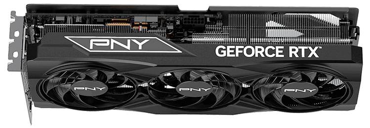 PNY RTX5070Ti VERTO OC Triple Fan 16 GB GDDR7 HDMI 3xDP Grafikkarte 16.384 MB