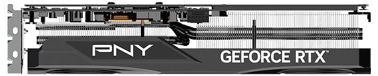 PNY RTX5070Ti VERTO OC Triple Fan 16 GB GDDR7 HDMI 3xDP Grafikkarte 16.384 MB